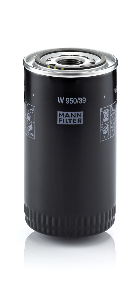 Oil Filter - W 950/39 MANN-FILTER - 028.1012005, 041251202, 0705031567