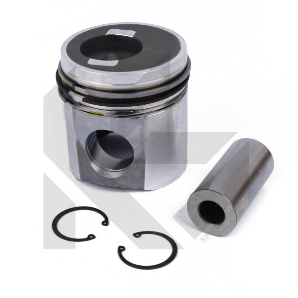 Complete piston with rings and pin - 3802263 NON OE - 1241748H92, 12417-48H92, 1295691H91