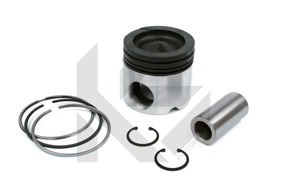Complete piston with rings and pin - 4089963 NON OE - 183PI91213T00, 2253788, 225-3788