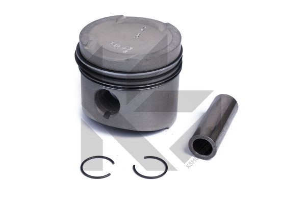 93163600, Complete piston with rings and pin, KOLBENSCHMIDT
