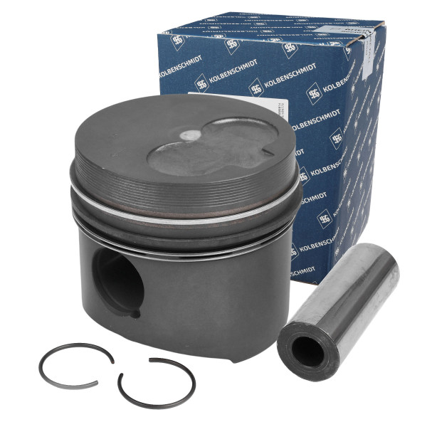 93260710, Complete piston with rings and pin, KOLBENSCHMIDT