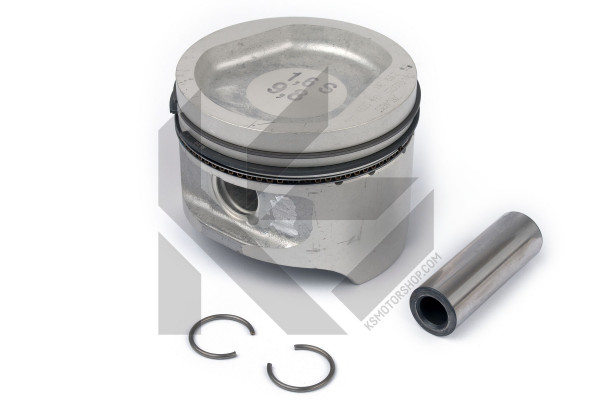Complete piston with rings and pin - 94553600 KOLBENSCHMIDT - 032107065N, 076143, 304200