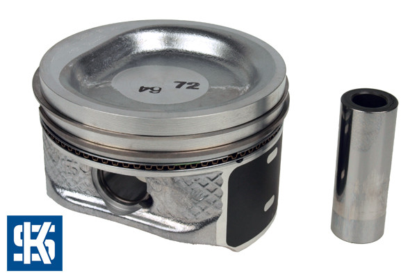 Piston with rings and pin - 99452600 KOLBENSCHMIDT - 03D107065E, 03D107065F, 03D107065C