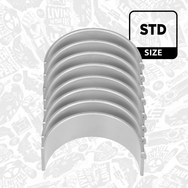 Connecting Rod Bearing Set - LP008000 ET ENGINETEAM - A2640380100, A2710380511