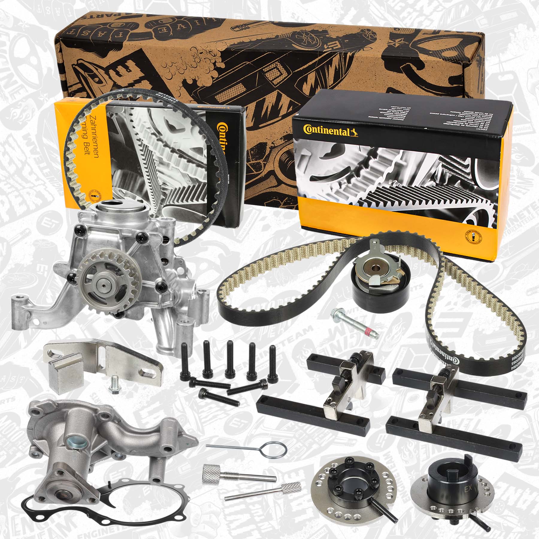 Kit calage Ford 1.0 3 Cyl. EcoBoost ECOnetic VCT SCTi