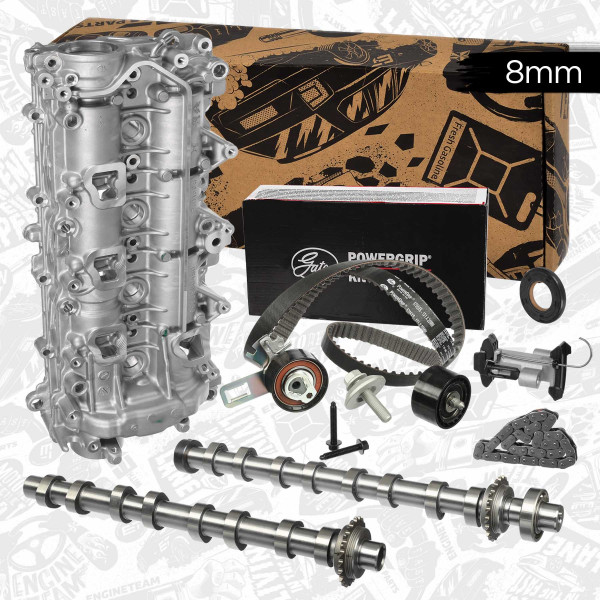 RM0028VR2, Timing belt kit, ET ENGINETEAM, Citroën Peugeot DS Berlingo C-Elysee C3 AirCross C3 C4 Cactus Jumpy SpaceTourer 2008 DS3 301 308 Expert PArtner Rifter Traveller YHW (DV5RE) 1,5 BlueHDi 2018+