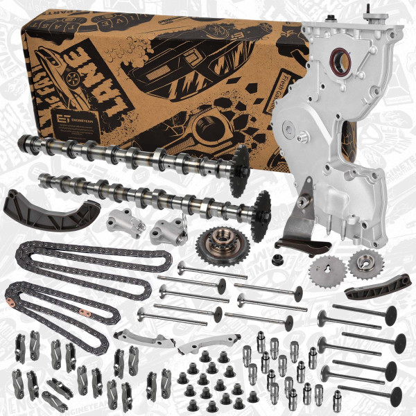 RS0020VR3, Timing Chain Kit, ET ENGINETEAM, Hyundai Kia Accent Elentra Kona i20 i30 Cee'd Carens Pro Cee'd Venga Stonic Soul D4FB 1,6 CRDi 2010+, 21350-2A703, 243512A000, 213502A703, 243512A001, 243612A000, 21350-2A702, 243612A001, 213502A702, 244102A000, 243702A000, 21350-2A700, 243862A000, 213502A700, 243762A000, 243772A000, 243872A010, 243872A000, 243222A000, 243352A200, 626182G000, 6261817000, 24170-2A-000, 241702A000, 241702A100, 24170-2A100, 222314a001, 22212-2A100, 222122A100, 22211-2A100, 222112A100