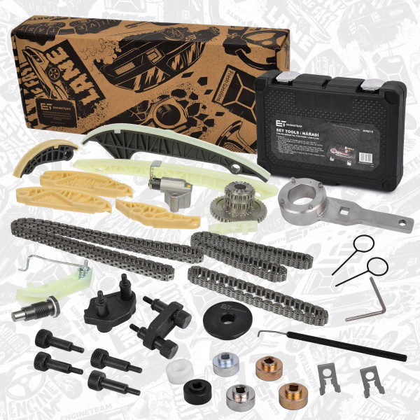 RS0108VR2 ET ENGINETEAM Timing Chain Kit with accessories, with