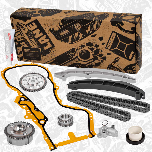 RS0103VR2, Timing Chain Kit, ET ENGINETEAM, Audi Seat Škoda VW A1 A3 Altea Toledo Fabia Rapid Superb Eos Golf Tiguan CAXA 1,4 TFSI 2008+, 03C109287F, 03C109287G, 03C109287H, 038103085E, 03C198229B, 03C0198229B, 03C109158H, 03C109507BD, 03C109509AA, 03C109469R, 03C109571K, 03C105209BC, 03C109088G