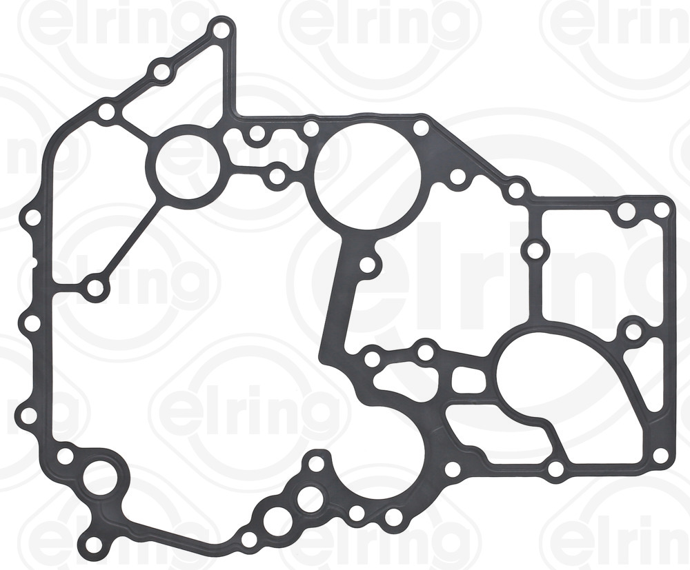 Gasket, timing case - 013.600 ELRING - 8-97312221-2, 97312221, 01393400 ...