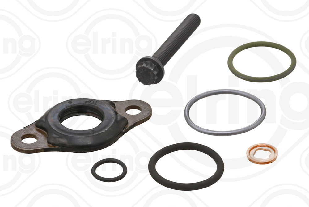 Seal Kit, injector nozzle - 075.460 ELRING - 4600700487, A4600700487,  A4600700887