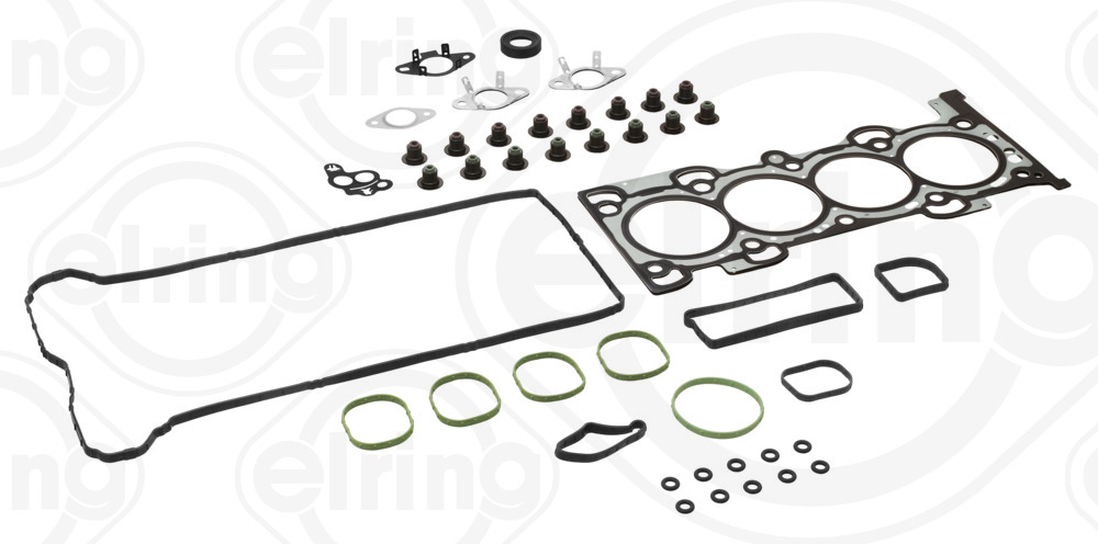 162.580, Gasket Kit, cylinder head, ELRING, 2706103, LX6E-6014-AB, 2421172, 02-11253-02, D90560-00