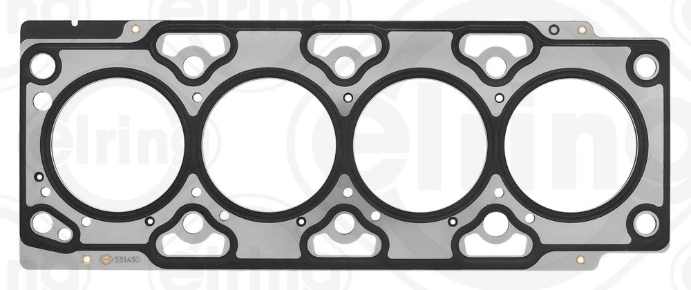 531.450, Zylinderkopfdichtung, ELRING, Chevrolet Captiva Cruze Epica Lacetti Nubira Opel Antara 2,0D/2,0CDTI LLW/LMN/Z20DM/Z20S/X20S 2006+, 4804888, 879172005, 96440163, 10179300, 30-030493-00, 415430P, 501-5030, 60-37215-00, 871239, AH5690, CH9546, H01904-00, HG1611, J1250910, 61-37215-00, 873106