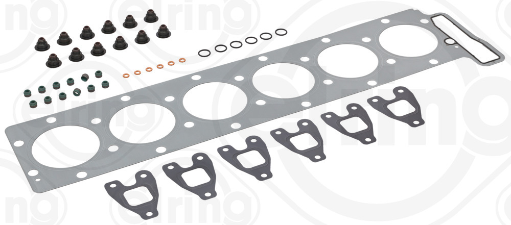 715.270, Gasket Kit, cylinder head, ELRING, MAN TGA/TGS D2676LF* 2006+, 51.00900-6714, 02-37295-02, D37183-00, 51009006714