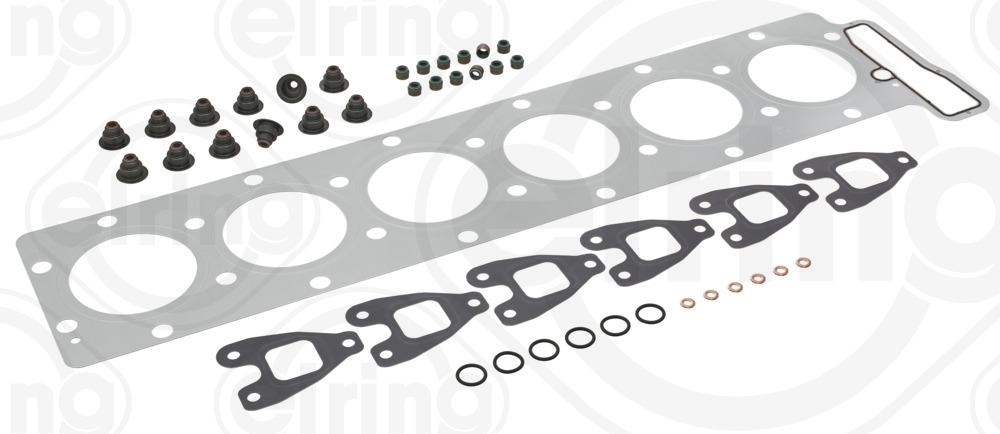 732.550, Gasket Kit, cylinder head, ELRING, 51.00900-6710, 02-37180-02, D37180-00, 51.00900.6710, 51009006710