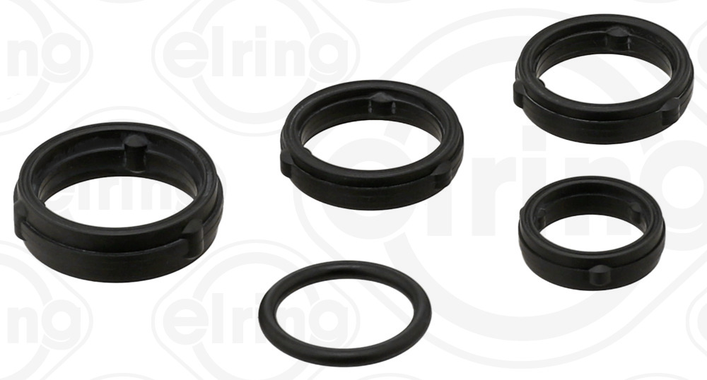 Gasket Set, oil cooler - 854.020 ELRING - 68166067AA, 7B0198029, K68166067AA