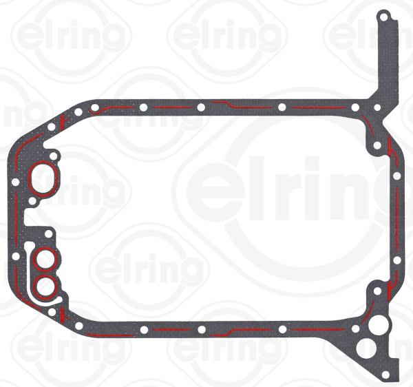 Gasket, oil sump - 921.107 ELRING - 078103609F, 028163P, 14075700