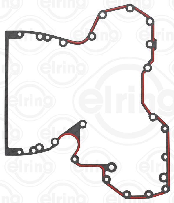 B00.150, Gasket, timing case, ELRING, R519657, R523184, R526944, R545883