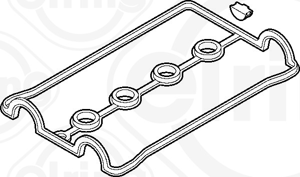 718.890, Gasket Set, cylinder head cover, ELRING, 96144620, 15-53388-01, 56029900, 9121012, HM5226, V37983-00