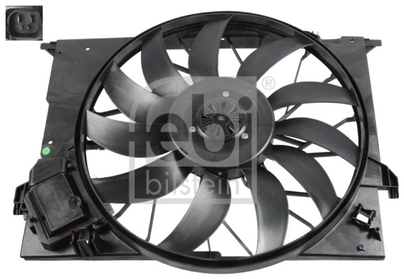 Fan, engine cooling - FE107456 FEBI BILSTEIN - A2115001893, A2115002293, 2115001893