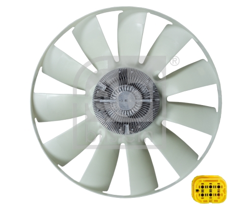 Fan, engine cooling - FE108892 FEBI BILSTEIN - 51.06600.7039, 51.06600.7053, 51.06600.7060