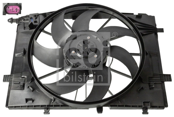 Fan, engine cooling - FE170571 FEBI BILSTEIN - A0999061100, A0999061800, 0999061100
