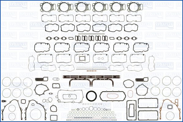 50201500, Full Gasket Kit, engine, AJUSA, 551356, 01-34880-01, 159.690