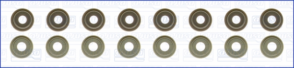 Seal Set, valve stem - 57054300 AJUSA - 222242B010(ADM-IN)(x8), 222242B000(ESC-EX)(x8), 12-54071-01