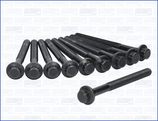 Cylinder Head Bolt Set - 81061200 AJUSA - 22321-2A600(x10), 14-11540-01, 223212A600