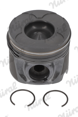 87-102900-10, Piston with rings and pin, NÜRAL, 0118300, 99421600, A350517STD