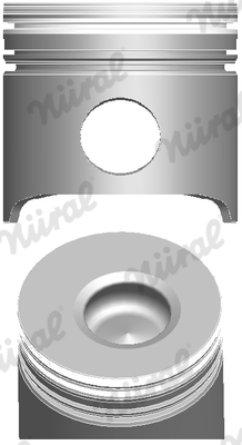 Piston with rings and pin - 87-854700-00 NÜRAL - 500340853, 99477111, 99482120