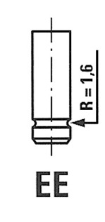 R4513/BMCR, Sací ventil, Ventil sací IN (1), FRECCIA, 266305, 105-35466, 1209, V91755, VL084100, 4513IN