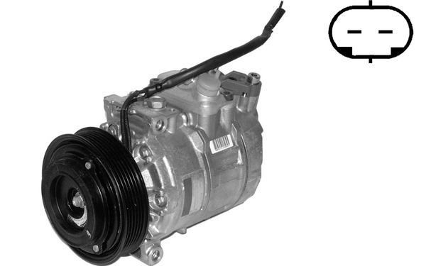Compressor, air conditioning - ACP1011000S MAHLE - 09196945, 1854066, 90507617