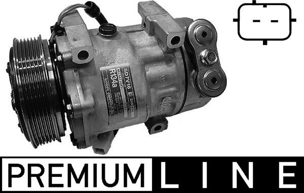 Compressor, air conditioning - ACP1024000P MAHLE - 0000071721766, 6453CL, 6453JF