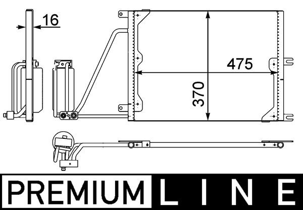 AC226000P, Condenser, air conditioning, MAHLE, 1850051, 52479125, 1850061, 52484484, 0807.2028, 102746, 152070N, 260456, 342565, 350203220000, 35292, 37005265, 5077305265, 53728, 60375265, 720M50, 817670, 82D0225105A, 888-0400173, 92.5310, 94623, AC859663, CT11361, DCN20030, F4-53728, F453728, KDOL265, OL5265, QCN312, TSP0225105