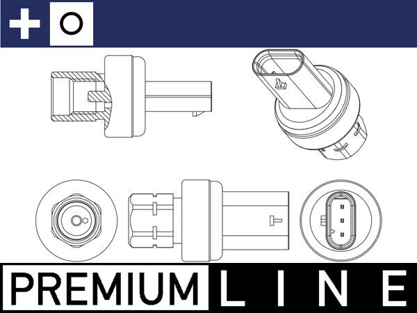 ASE13000P, Druckschalter, Klimaanlage, MAHLE, 00K68083824AA, 68083824AA, 00K68141376AA, 68141376AA, 68141376AB, 68156982AA, 68308727AA, K68141376AA, 38966