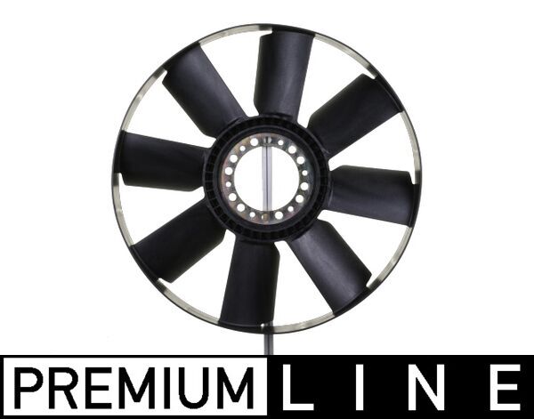 Fan Wheel, engine cooling - CFW5000P MAHLE - 51.06601.0265, 030.322-00A, 21354