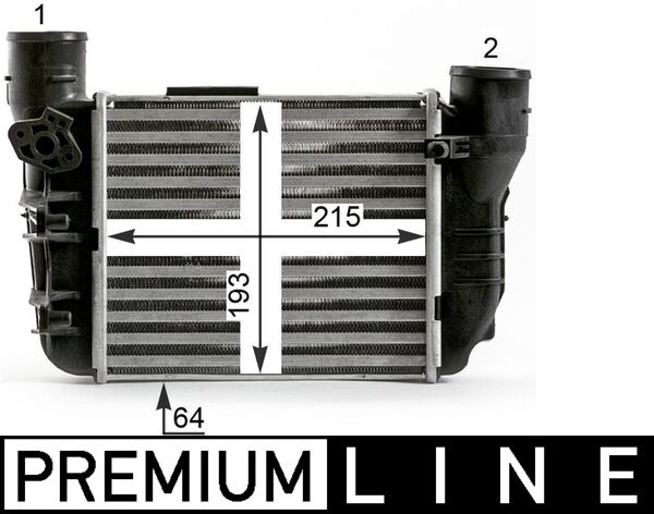 CI431000P, Ladeluftkühler, MAHLE, 8E0145805Q, 03004248, 0710.3038, 30765, 351319201290, 487021N, 818819, AI4248, DIT02020, RA8010290