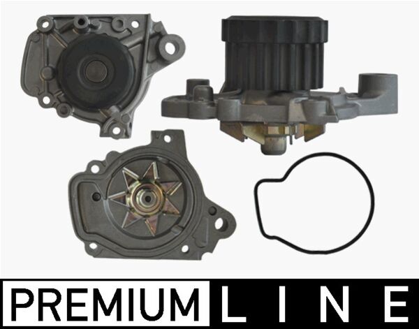 Water Pump, engine cooling - CP184000P MAHLE - 19200PLMA01, 240876, 31-132200004