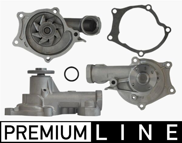 Water Pump, engine cooling - CP199000P MAHLE - 25100-32120, MD972052, 2510032569