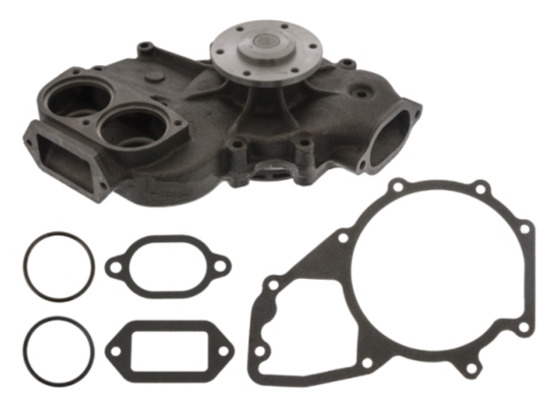 CP453000S, Water Pump, engine cooling, MAHLE, 51.06500.6426, 51.06500.6490, 51.06500.9426, 51.06500.9490, 01100008, 01.19.070, 030.901-00A, 0330200043, 11357, 50005612, 57663, 68507, DP112, M634, P1427, 05.19.021, 202.495, P1428