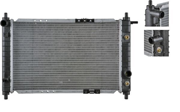 Radiator, engine cooling - CR129000S MAHLE - 96314162, 96314772, 96325520