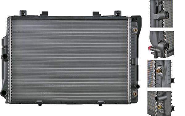 Radiator, engine cooling - CR262000S MAHLE - 1405000303, 1405000403, A1405000303