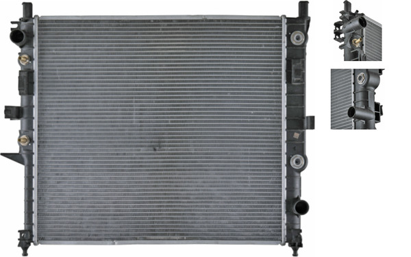 Radiator, engine cooling - CR553000S MAHLE - 1635000303, A1635000303, 0106.3085