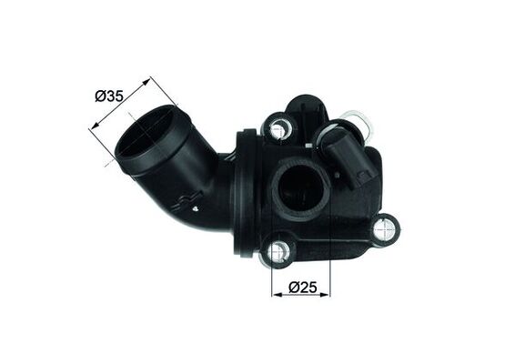 TH1480, Thermostat, coolant, MAHLE, 2662030675, A2662030675, 41157780D, TH38387G1, TH6991.87J