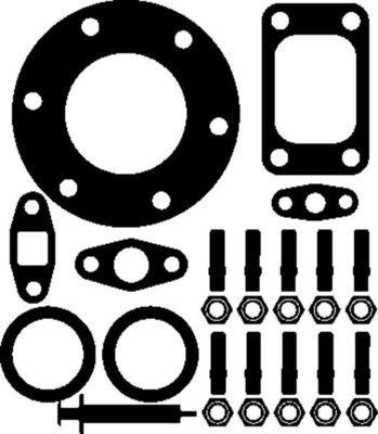 001TA14711000, Mounting Kit, charger, MAHLE, 715.040