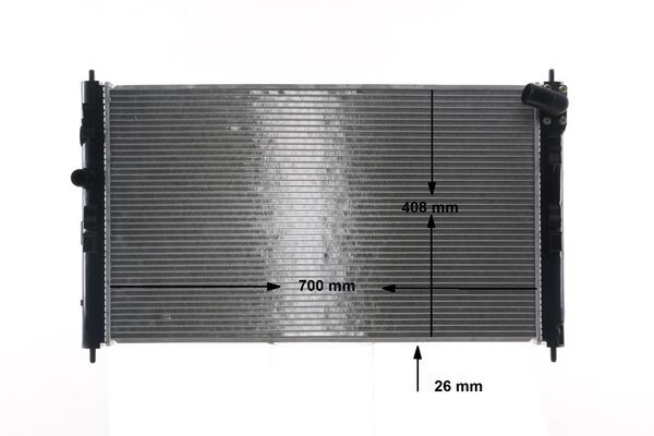 CR2239000S, Kühler, Motorkühlung, MAHLE, 1611261880, 060082N, 106192, 107711, 59260, 636034, 106192/A