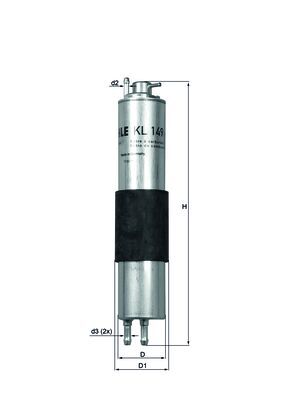 KL149, Palivový filtr, Filtr paliv., MAHLE, 13321439407, 13321712296, 13327512017, 13327512018, 13327512019, 1439407, 1712296, 7512019, 0450905952, 0838019, 1418701509, 152071757996, 3143230006, 3184700, 36202, 4334, 62652, 646FP, 6832, ADB112306, AK10-BDE, ALG2145, BE538, BFF8160, CFF100428, E847, EFF140, ELE6066, EP200, F59113