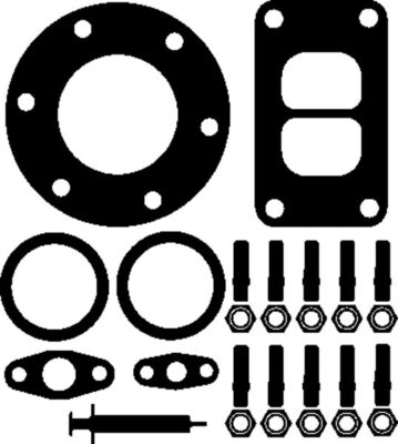 001TA18023000, Mounting Kit, charger, MAHLE, 009096019980, A009096019980, 715.331, JTC11418