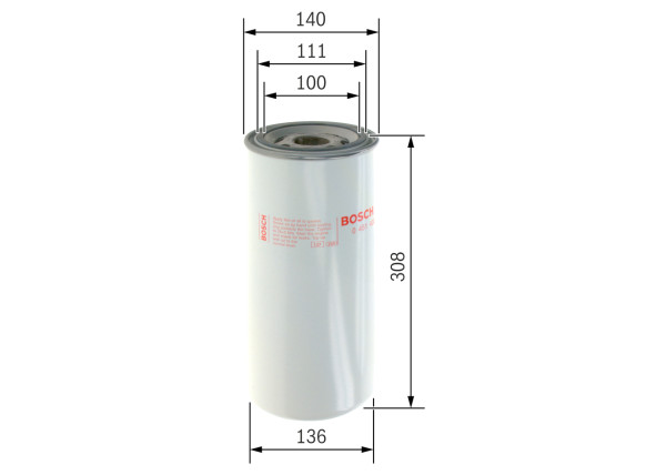 0451403208, Oil Filter, BOSCH, 0267714, 5001846644, 267714, 5021107393, 2089, 2327500, 51095E, 671OS, B239, BC1239, ELH4746, FH501V, FT5229, H300W01, LF3493, LFP2248, LFS5026, LS844, MH3395, OC234, OP626/1, P550341, PH5234, S3275R, SP1029, W13145/3, Z680, LF3765, LSF5026